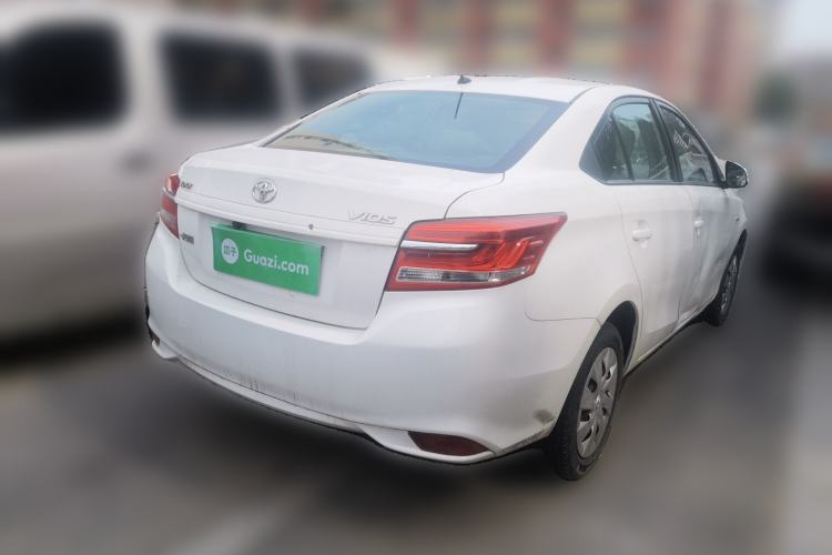 Used Toyota Vios 2017 1.5L Manual Trend Edition Rear Right 45 Deg