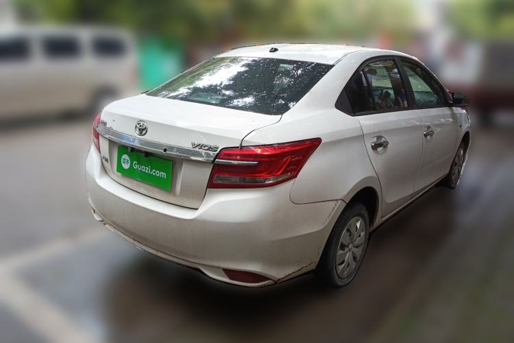 Used Toyota Vios 2017 1.3L Manual Front-Drive Version Rear Right 45 Deg