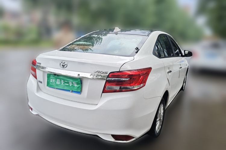 Used Toyota Vios 2017 1.3L Manual Rui Xing Edition Rear Right 45 Deg