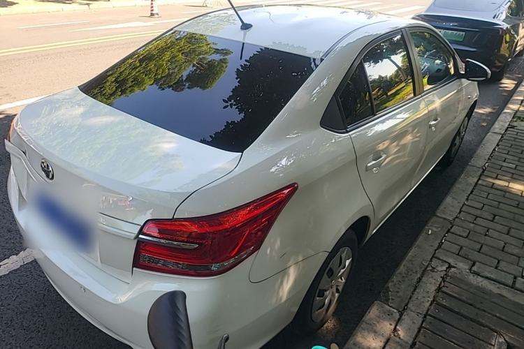Used Toyota Vios 2017 1.3L CVT Sharp Edition Rear Right 45 Deg