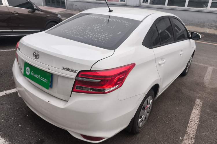 Used Toyota Vios 2017 1.5L CVT Innovation Edition Rear Right 45 Deg