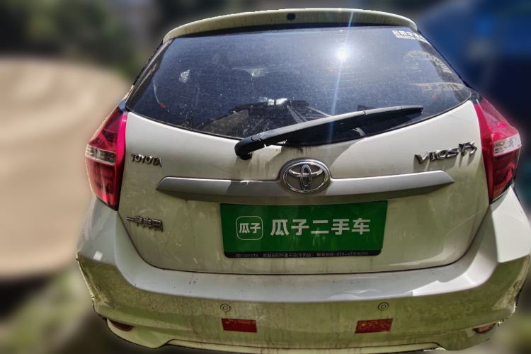 Used Toyota Vios 2017 1.3L Manual Front-Drive Version Rear