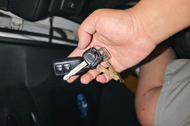 Used Toyota Vios 2017 1.5L CVT Innovation Edition Vehicle Key