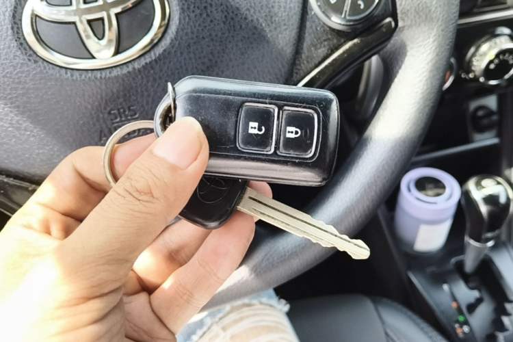 Used Toyota Vios 2017 1.5L CVT Innovation Edition Vehicle Key