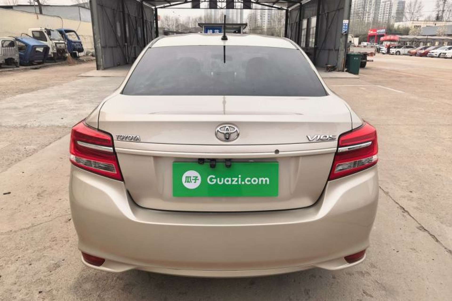Used Toyota Vios 2017 1.5L Manual Trend Edition Rear