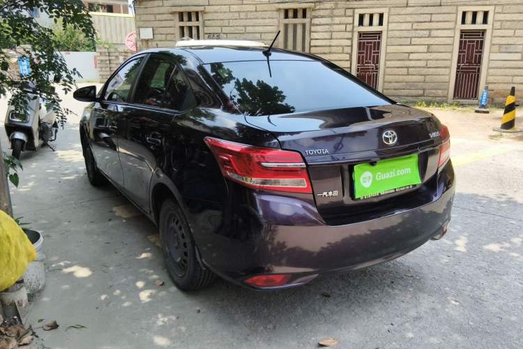 Used Toyota Vios 2019 1.5L CVT Innovation Edition Rear Left 45 Deg
