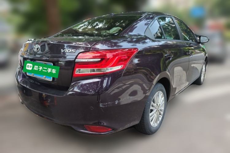 Used Toyota Vios 2019 1.5L CVT Innovation Edition Rear Right 45 Deg