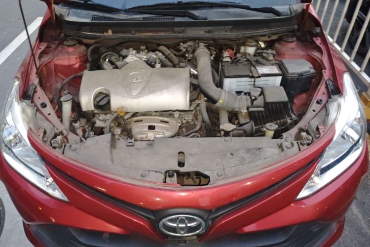 Used Toyota Vios 2019 1.5L CVT Innovation Edition Engine Bay