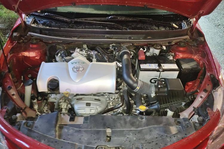Used Toyota Vios 2019 1.5L CVT Innovation Edition Engine Bay