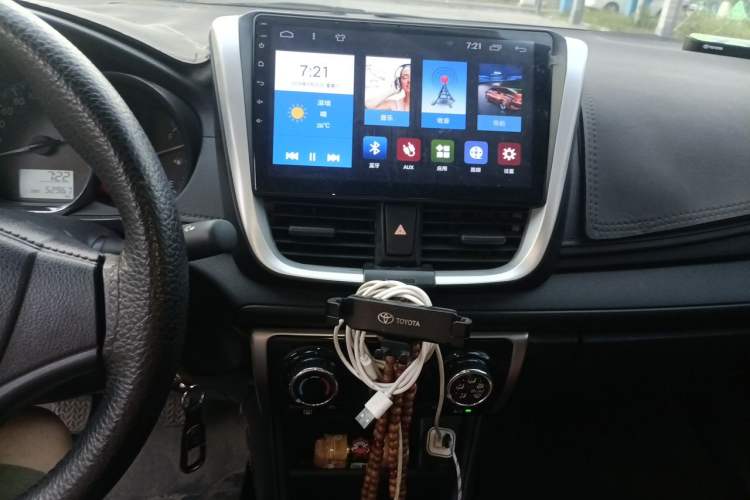 Used Toyota Vios 2019 1.5L Manual Trend Edition Audio And AC Panel