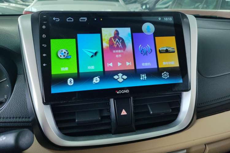 Used Toyota Vios 2019 1.5L CVT Innovation Edition Audio And AC Panel