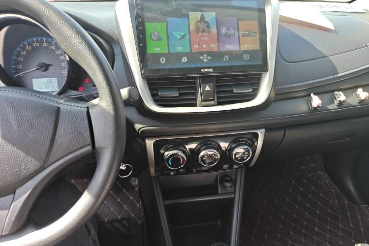 Used Toyota Vios 2019 1.5L Manual Trend Edition Audio And AC Panel