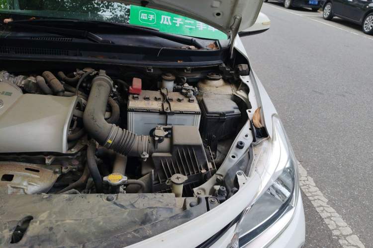 Used Toyota Vios 2019 1.5L CVT Innovation Edition Engine Bay Left