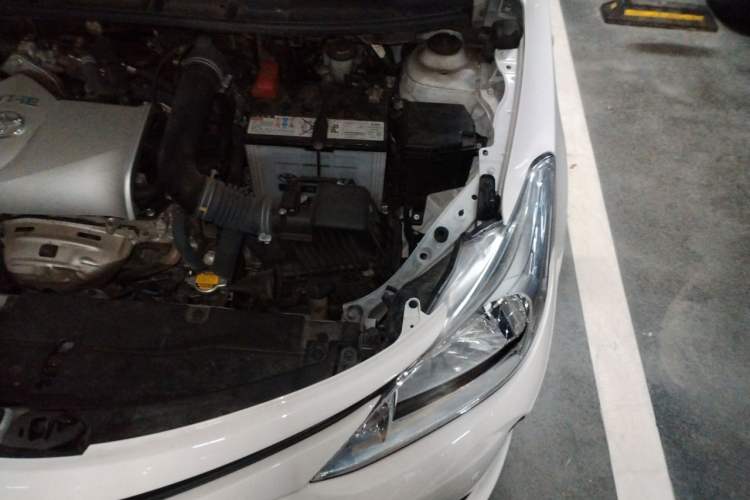 Used Toyota Vios 2019 1.5L CVT Innovation Edition Engine Bay Left