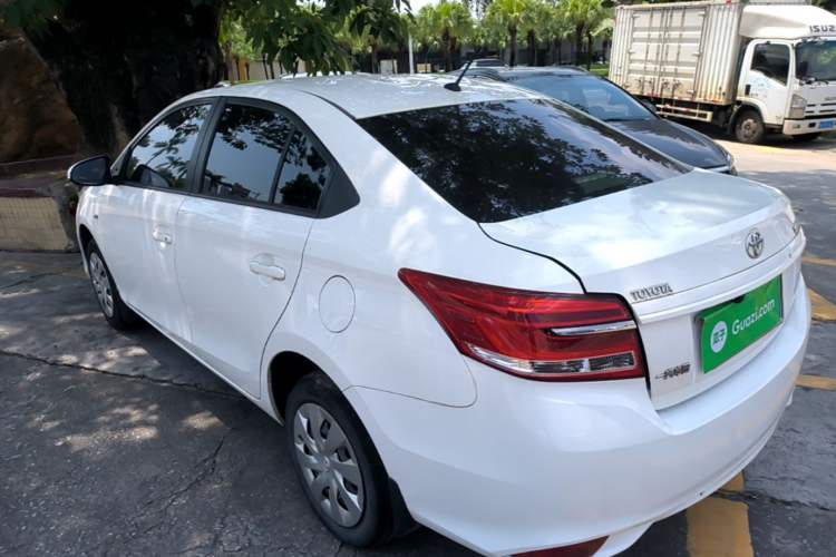 Used Toyota Vios 2019 1.5L CVT Innovation Edition Rear Left 45 Deg