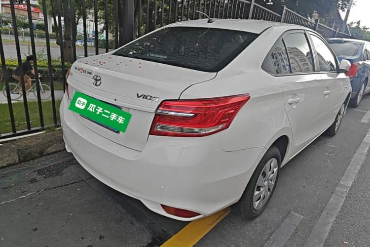 Used Toyota Vios 2019 1.5L CVT Innovation Edition Rear Right 45 Deg