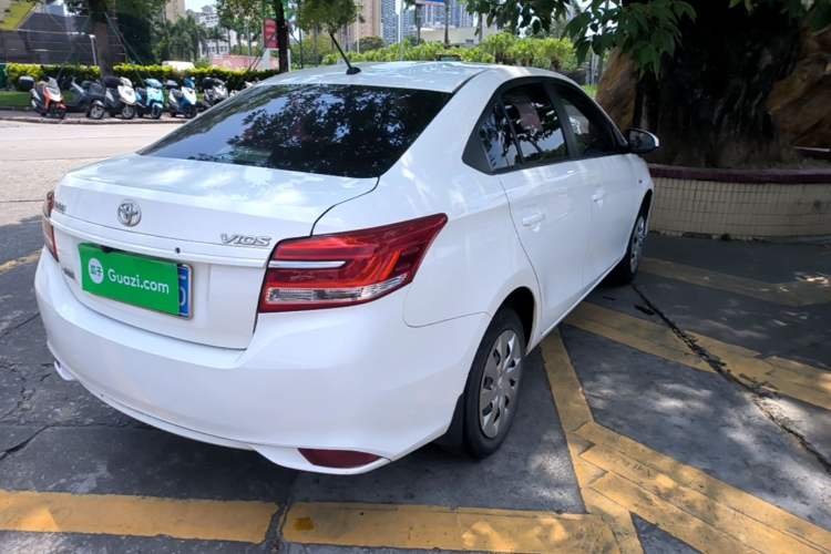 Used Toyota Vios 2019 1.5L CVT Innovation Edition Rear Right 45 Deg