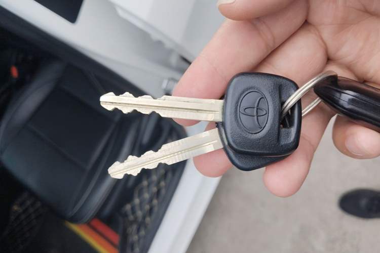 Used Toyota Vios 2019 1.5L CVT Innovation Edition Vehicle Key