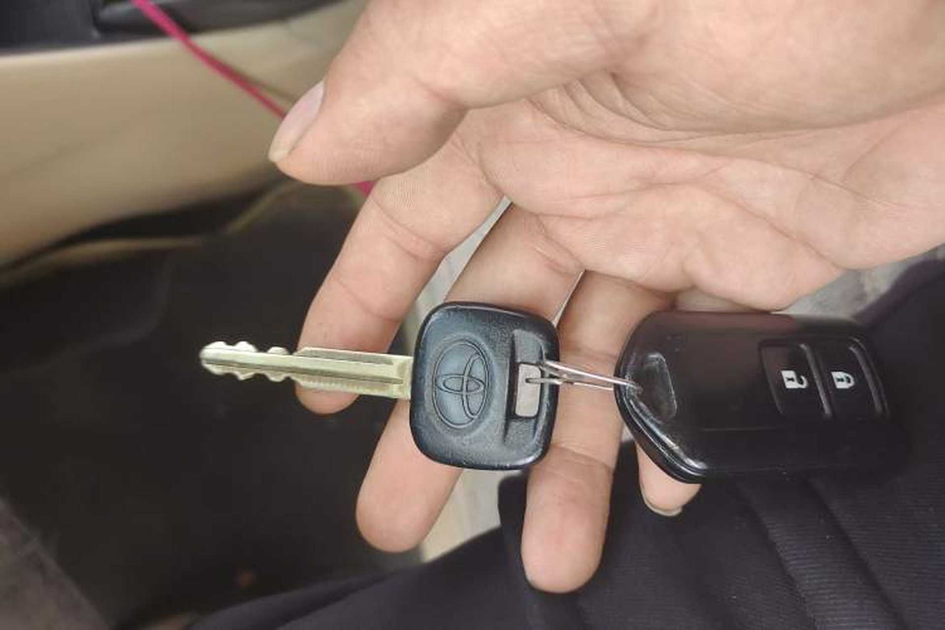 Used Toyota Vios 2019 1.5L Manual Trend Edition Vehicle Key