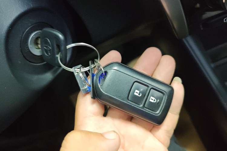 Used Toyota Vios 2019 1.5L CVT Innovation Edition Vehicle Key