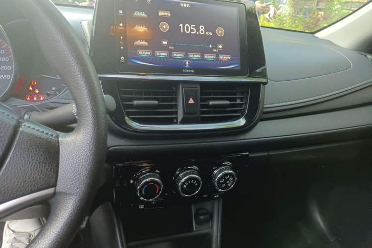 Used Toyota Vios 2021 1.5L CVT Smart Drive Edition Audio And AC Panel