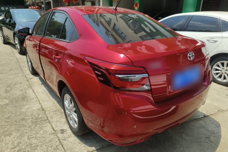 Used Toyota Vios 2021 1.5L CVT Innovation Edition Rear Left 45 Deg