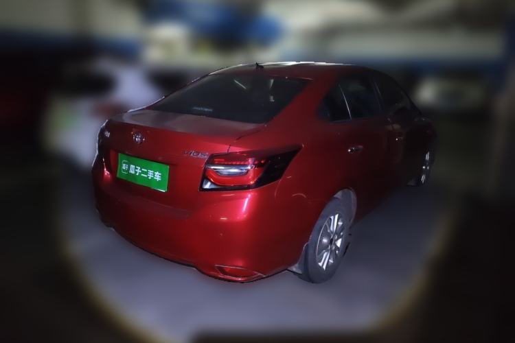 Used Toyota Vios 2021 1.5L CVT Smart Drive Edition Rear Right 45 Deg