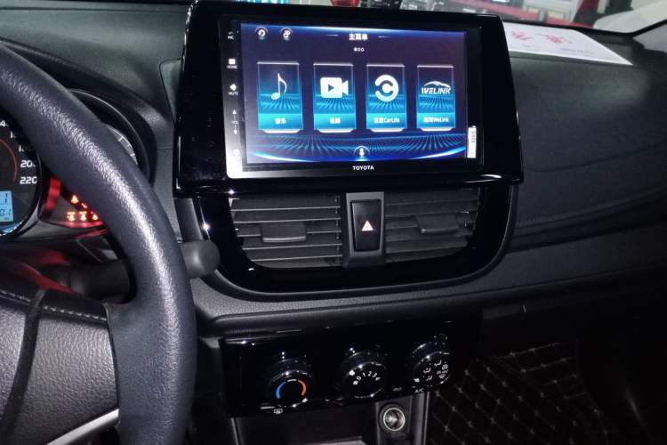 Used Toyota Vios 2021 1.5L Manual Trend Edition Audio And AC Panel