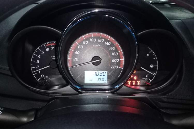 Used Toyota Vios 2021 1.5L Manual Trend Edition Instrument Cluster