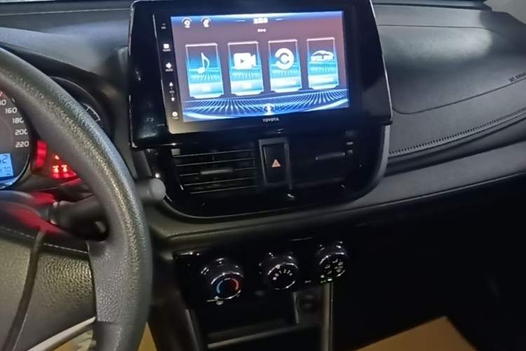 Used Toyota Vios 2021 1.5L CVT Innovation Edition Audio And AC Panel