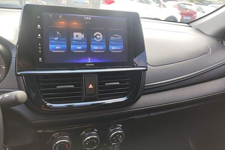 Used Toyota Vios 2021 1.5L CVT Innovation Edition Audio And AC Panel