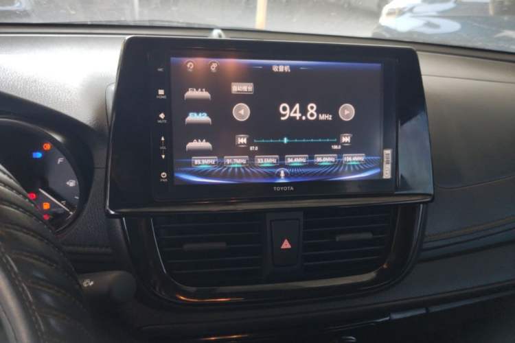 Used Toyota Vios 2021 1.5L Manual Entry-Level Version Audio And AC Panel