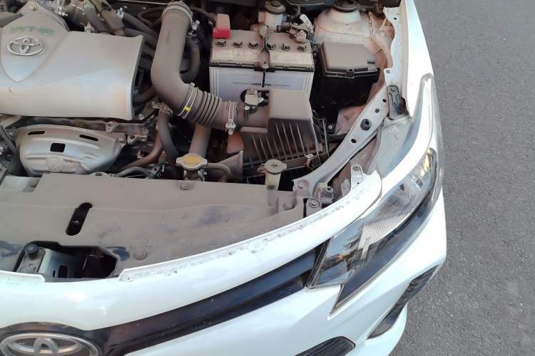 Used Toyota Vios 2021 1.5L Manual Entry-Level Version Engine Bay Left