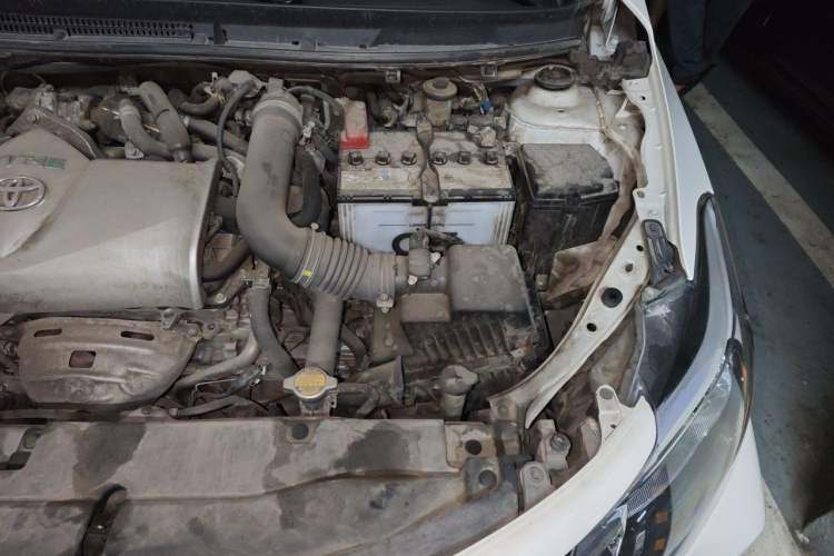 Used Toyota Vios 2021 1.5L CVT Innovation Edition Engine Bay Left