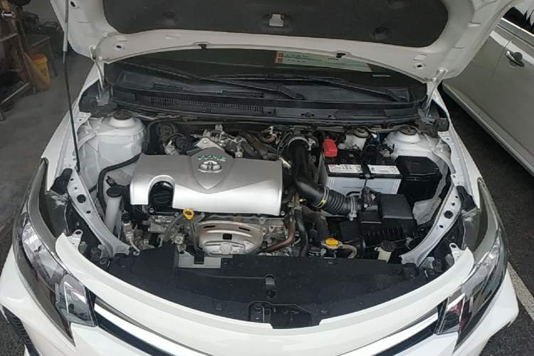 Used Toyota Vios 2021 1.5L CVT Innovation Edition Engine Bay