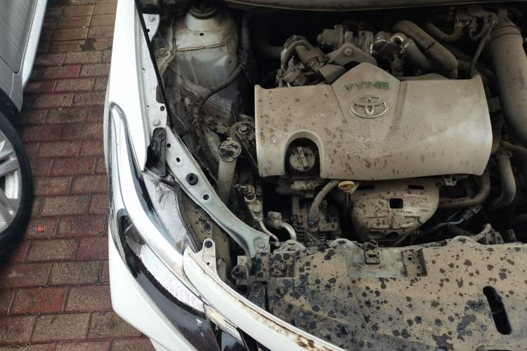 Used Toyota Vios 2021 1.5L CVT Innovation Edition Engine Bay Right