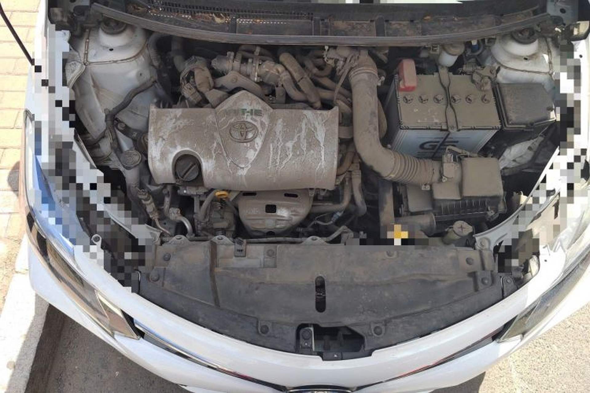 Used Toyota Vios 2021 1.5L CVT Innovation Edition Engine Bay