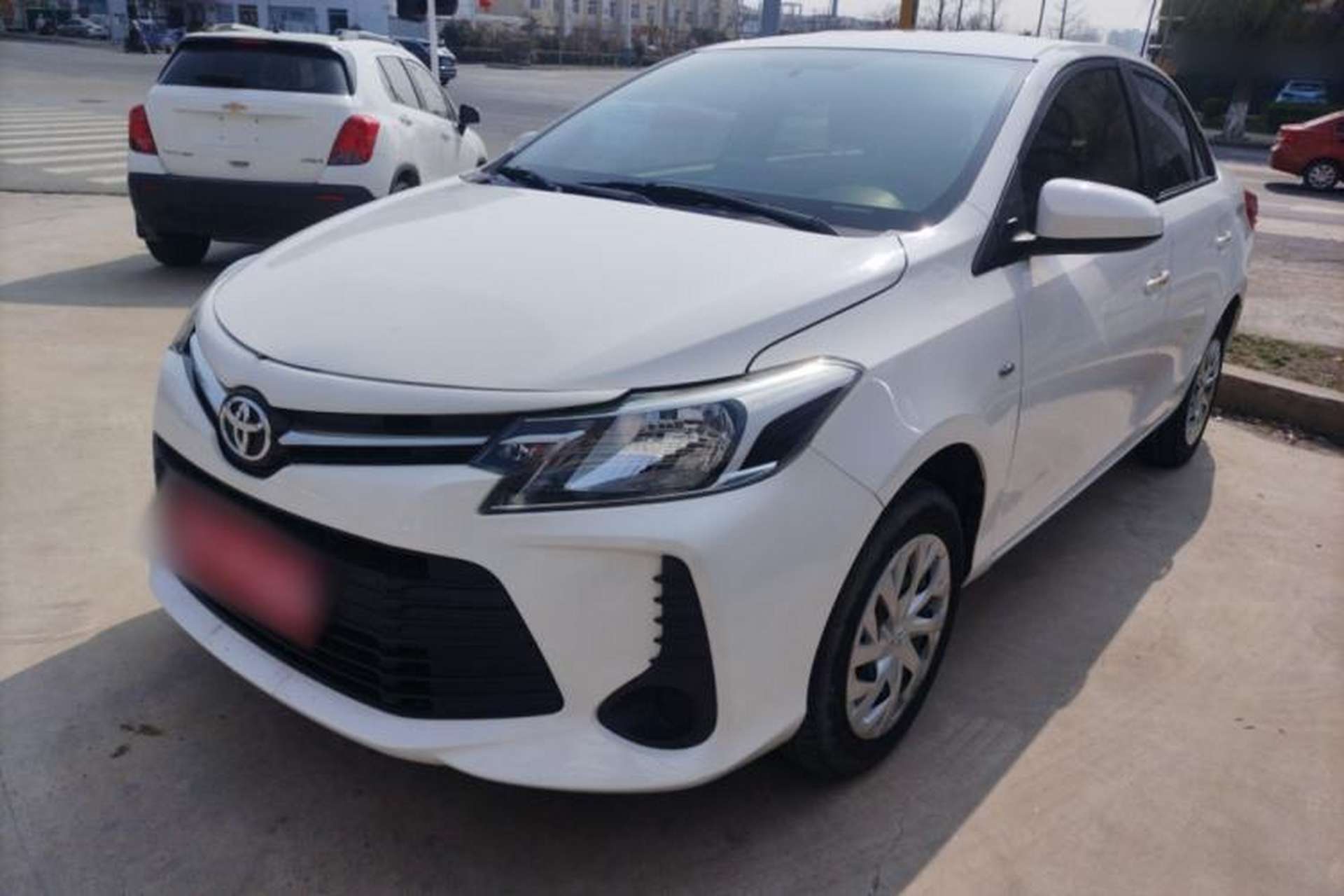 Used Toyota Vios 2021 1.5L CVT Innovation Edition Front Left 45 Deg
