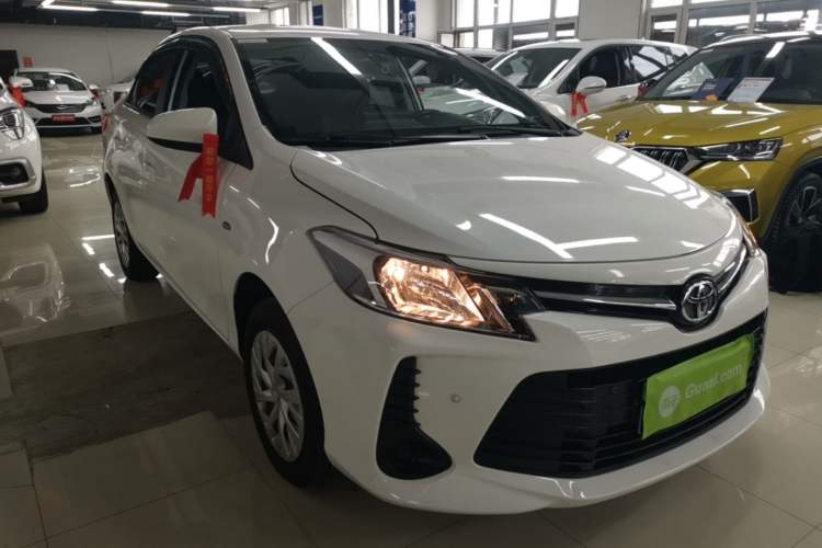 Used Toyota Vios 2021 1.5L CVT Comfort Edition Front Right 45 Deg