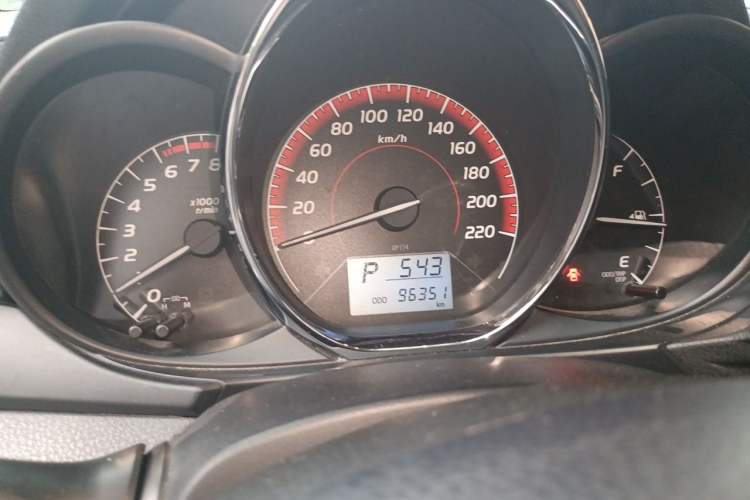 Used Toyota Vios 2021 1.5L CVT Innovation Edition Instrument Cluster