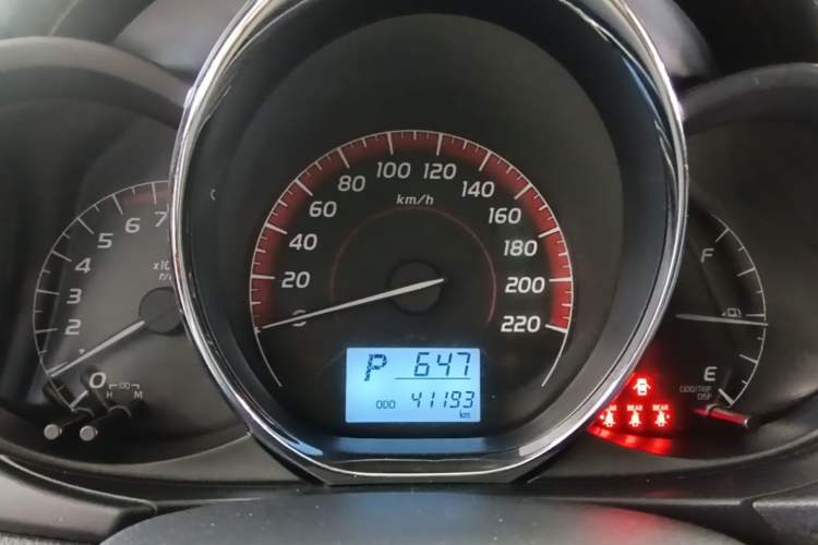 Used Toyota Vios 2021 1.5L CVT Innovation Edition Instrument Cluster