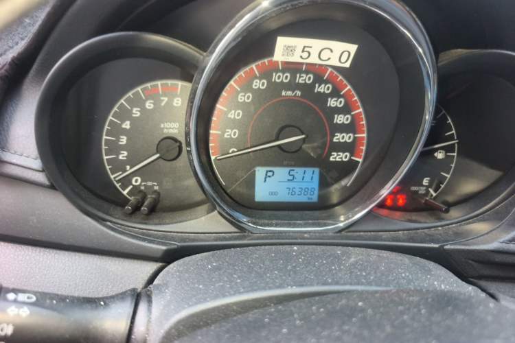 Used Toyota Vios 2021 1.5L CVT Innovation Edition Instrument Cluster