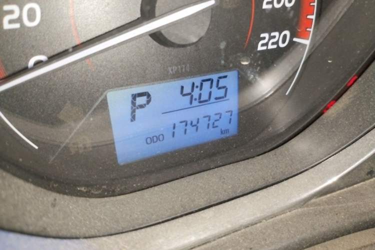 Used Toyota Vios 2021 1.5L CVT Innovation Edition Odometer Close Up