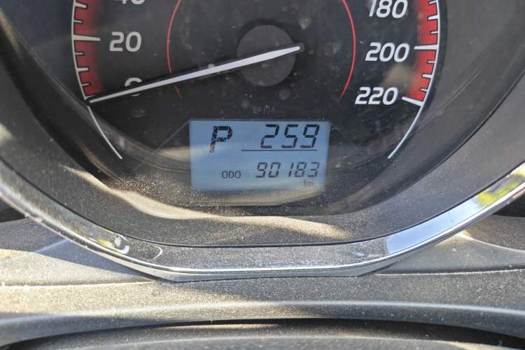 Used Toyota Vios 2021 1.5L CVT Innovation Edition Odometer Close Up