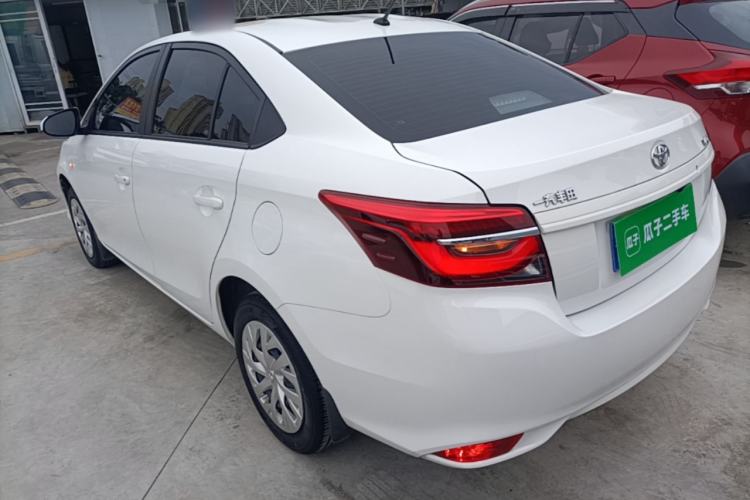 Used Toyota Vios 2021 1.5L CVT Comfort Edition Rear Left 45 Deg
