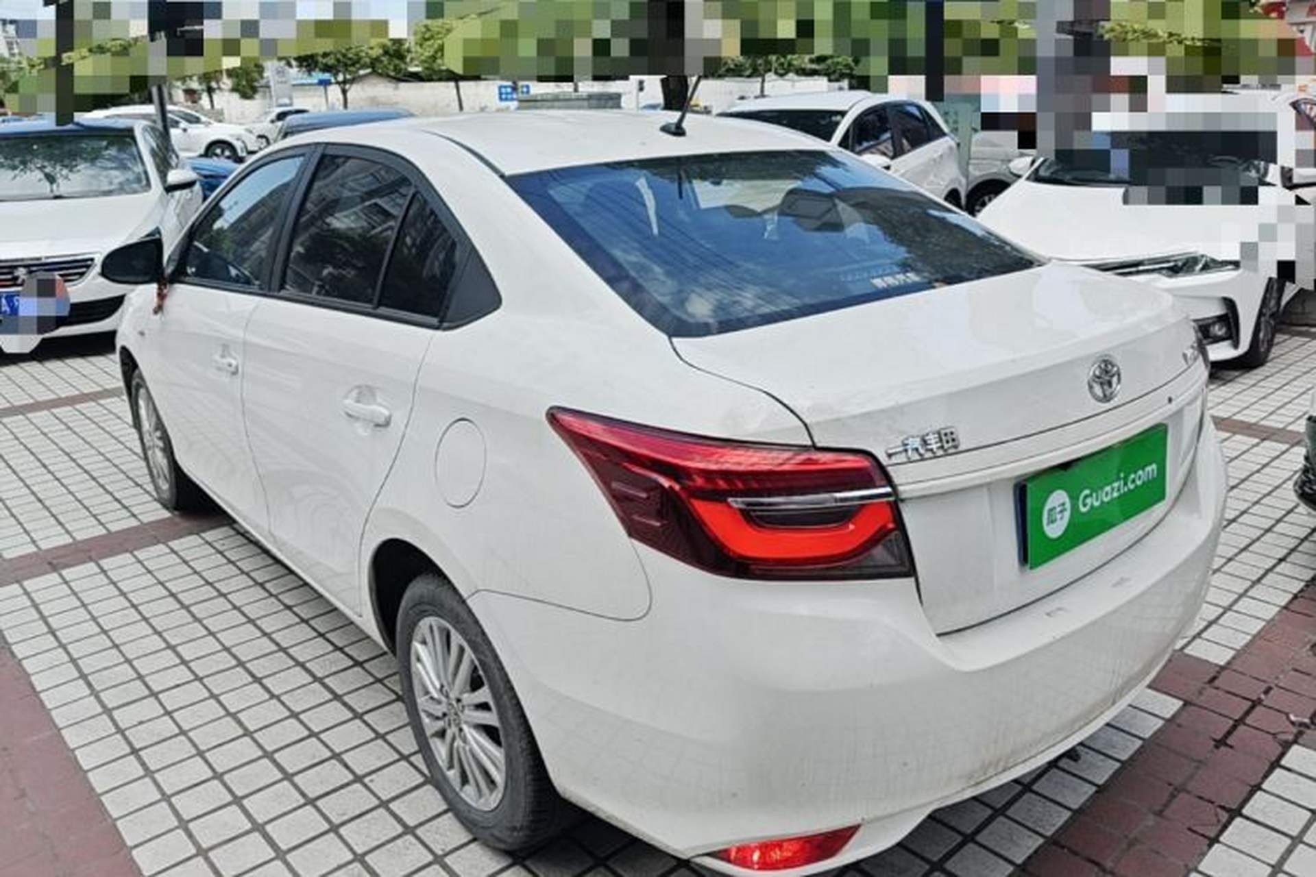 Used Toyota Vios 2021 1.5L CVT Innovation Edition Rear Left 45 Deg