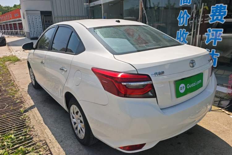 Used Toyota Vios 2021 1.5L CVT Comfort Edition Rear Left 45 Deg
