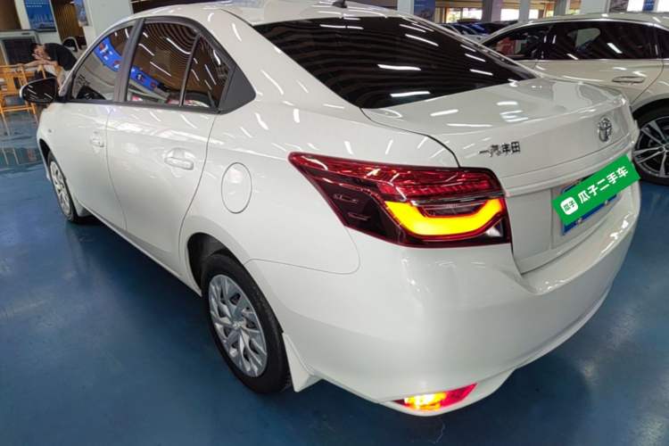 Used Toyota Vios 2021 1.5L CVT Smart Drive Edition Rear Left 45 Deg