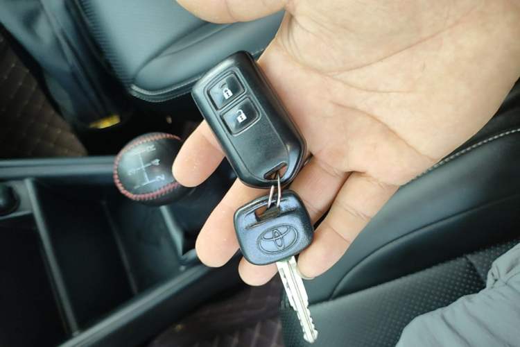 Used Toyota Vios 2021 1.5L Manual Trend Edition Vehicle Key