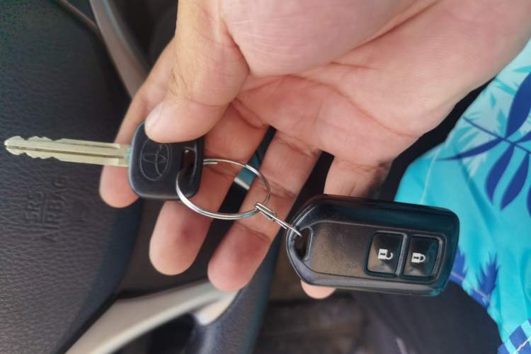 Used Toyota Vios 2021 1.5L CVT Innovation Edition Vehicle Key